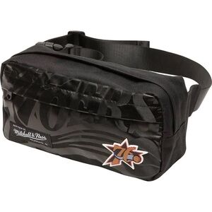 NWT - Mitchell & Ness Black Philadelphia 76’ers Fanny Pack